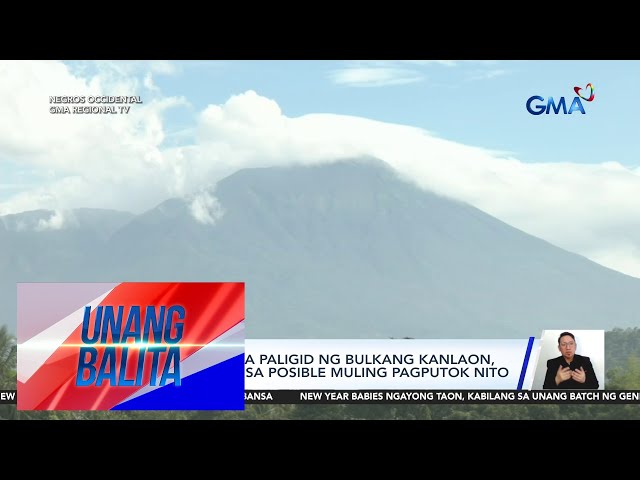 ⁣Mga nakatira sa paligid ng Bulkang Kanlaon, pinaghahanda sa posible muling... | Unang Balita