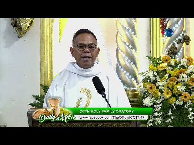 ⁣02 JANUARY 2025 - HOMILY by Rev. Fr. Mhar Balili