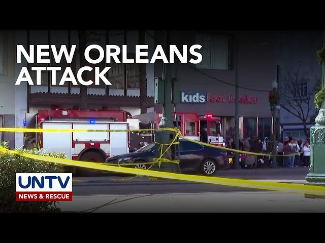 ⁣US Army veteran, nasa likod umano ng madugong pag-atake sa New Orleans