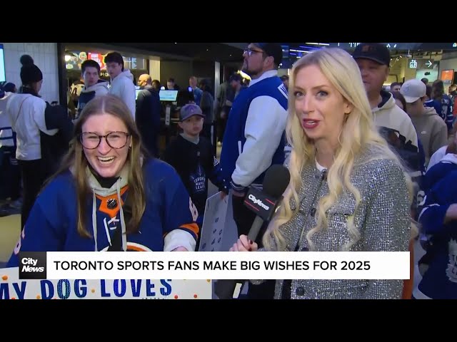 ⁣Toronto sports fans have high hopes for 2025