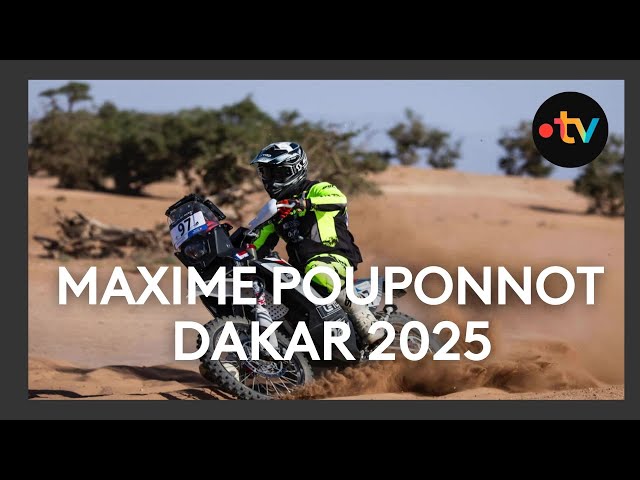 ⁣Dakar moto 2025 : préparation de Maxime Pouponnot