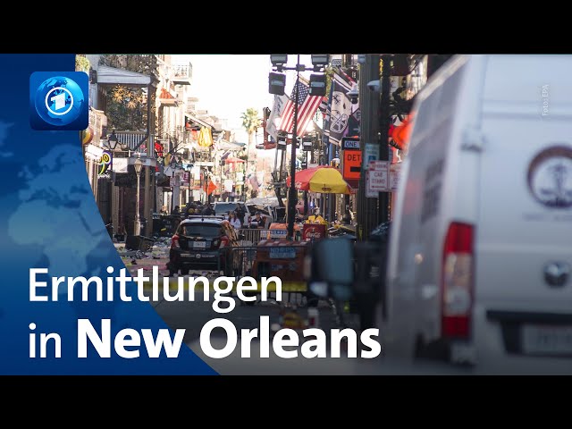 ⁣Ermittlungen nach Anschlag in New Orleans