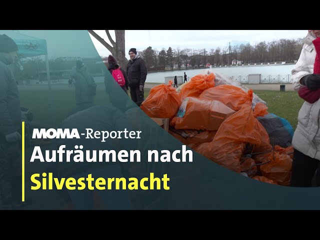 ⁣Neujahrsputz im Park | ARD Morgenmagazin