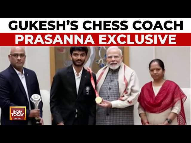 ⁣Khel Ratan Awards: D. Gukesh's Chess Coach Vishnu Prasanna Speaks On Khel Ratna Award | India T