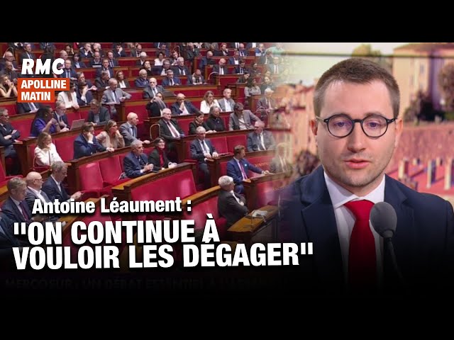 ⁣LFI compte déposer une motion de censure le 16 janvier