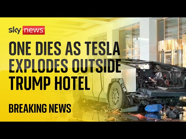 ⁣Police investigating possible link between Tesla truck explosion and New Orleans terror attack