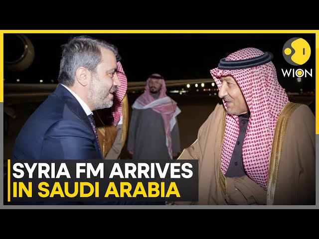 ⁣Syria Foreign Minister Arrives In Saudi Arabia On Maiden Trip As New Rulers Reset Regional Ties