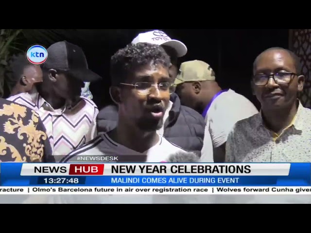 ⁣Malindi residents usher in the new year in style