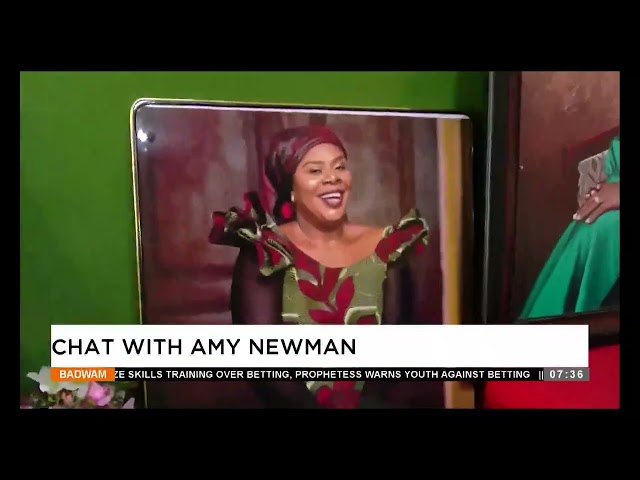 ⁣Chat with Amy Newman - Badwam Ahosepe on Adom TV (02-01-25)