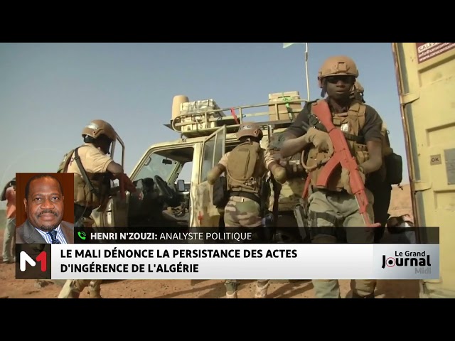 ⁣Le Mali accuse l´Algérie d´ingérence et de soutien au terrorisme. Décryptage Henri N´zouzi