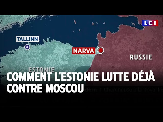 ⁣Comment l'Estonie lutte déjà contre Moscou ｜LCI