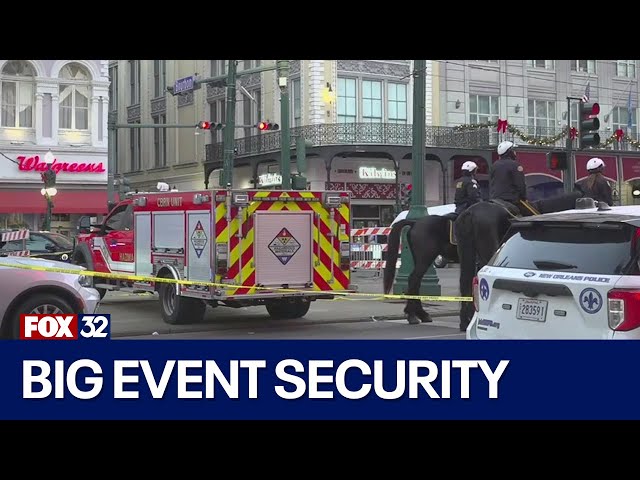 ⁣New Orleans terrorist attack raises concerns over security lapse