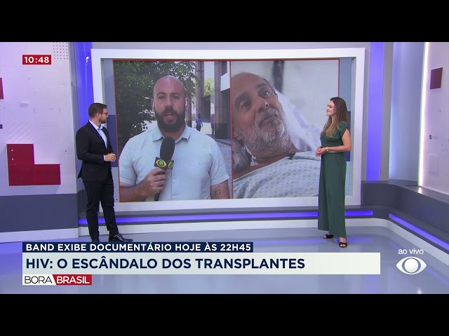 ⁣Band exibe documentário "HIV: o escândalo dos transplantes" nesta quinta (2)