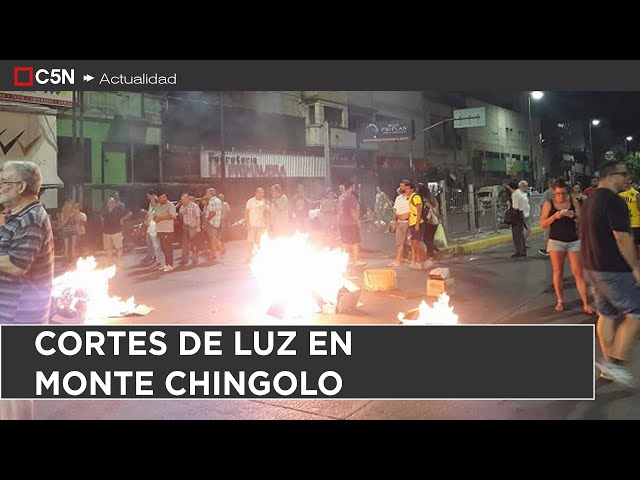 ⁣CORTES de LUZ en MONTE CHINGOLO: la VOZ de los DAMNIFICADOS