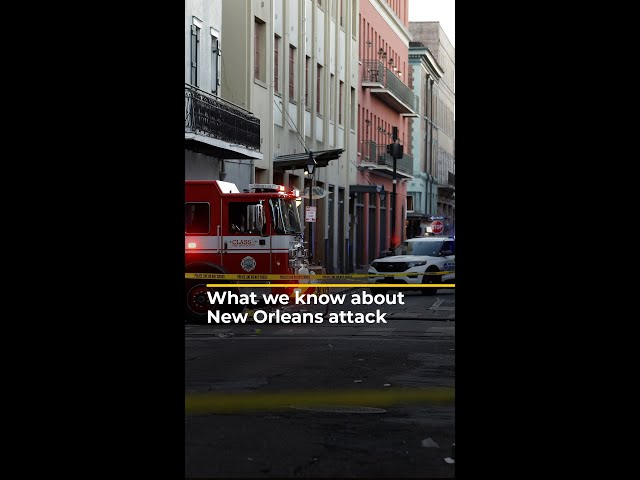 ⁣What we know about the New Orleans attack | AJ #shorts