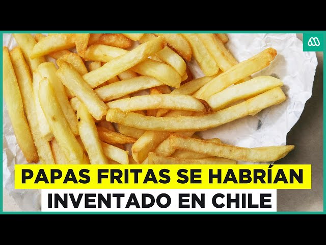 ⁣Papas fritas inventadas en Chile: El registro histórico que confirmaría origen de la preparación