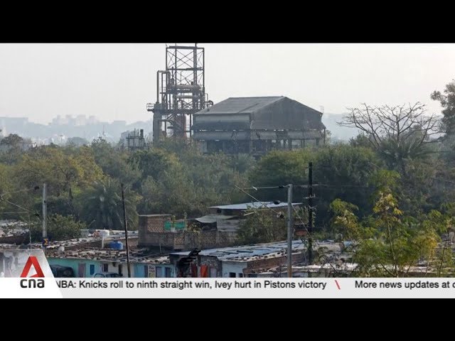 ⁣Toxic waste from Bhopal gas leak factory removed after 40 years