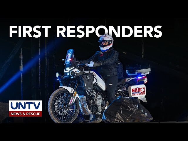 ⁣Motorcycle ambulance units na tinaguriang 'First Responders', inilunsad ng UNTV News and R