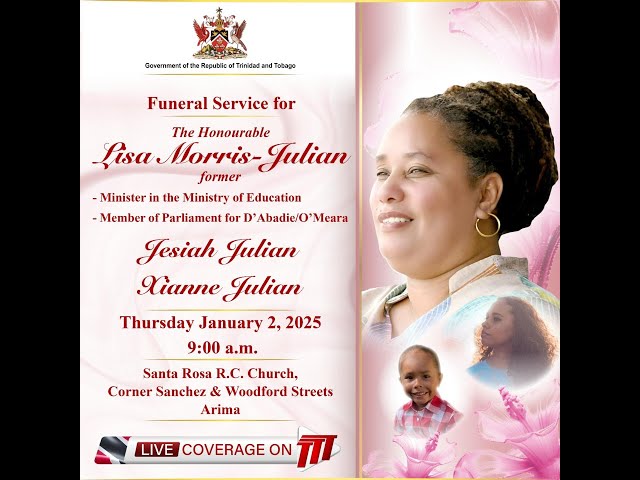 ⁣Funeral Service For The Late Lisa Morris-Julian