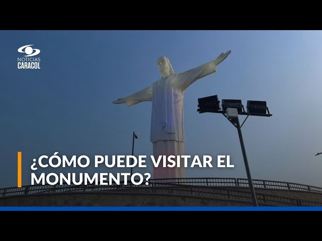 ⁣Monumento de Cristo Rey en Cali reabre desde este 2 de enero