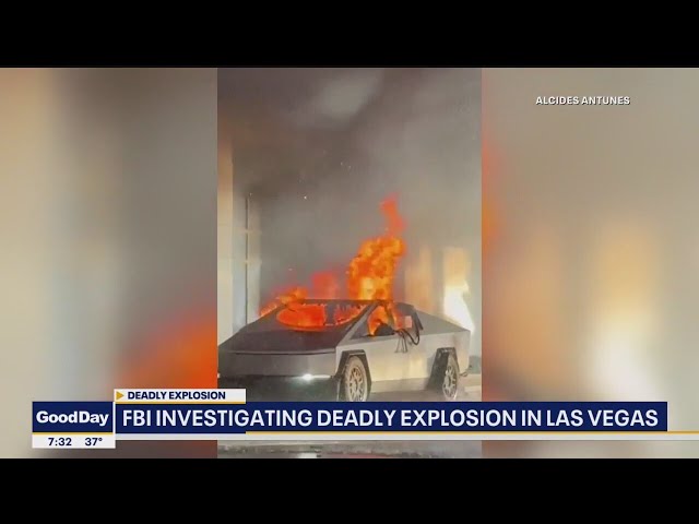 ⁣Elon Musk working with FBI to investigate Cybertruck explosion