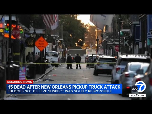 ⁣New details emerge in deadly New Orleans truck attack