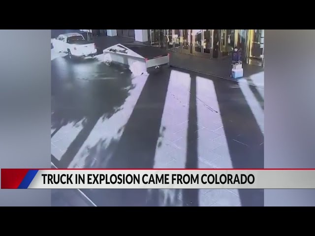 ⁣Tesla Cybertruck in Vegas explosion rented from Colorado