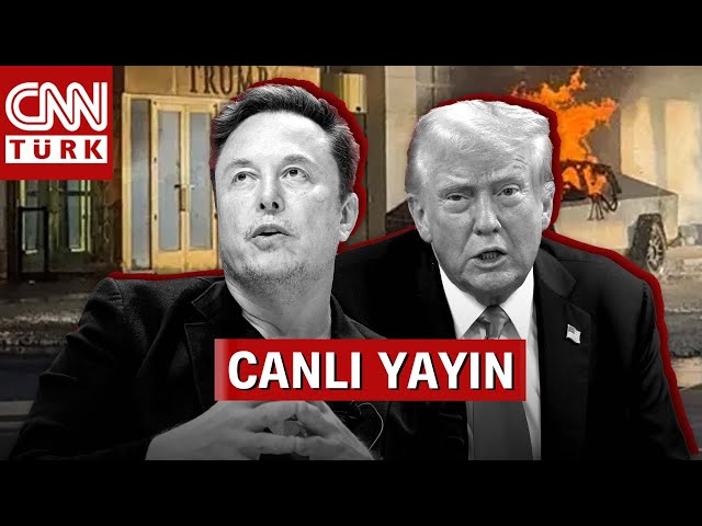 ⁣Trump'ın Oteli Önünde Musk'ın Teslası Nasıl Patladı? #CANLI