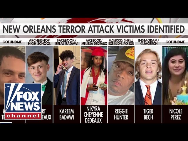 ⁣Victims of New Orleans terror attack ID'ed, including former college football player