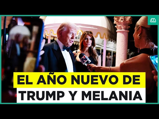 ⁣Celebraciones del 2025: Trump y Melania en EE.UU y Kim Jong Un con su hija en Corea del Norte