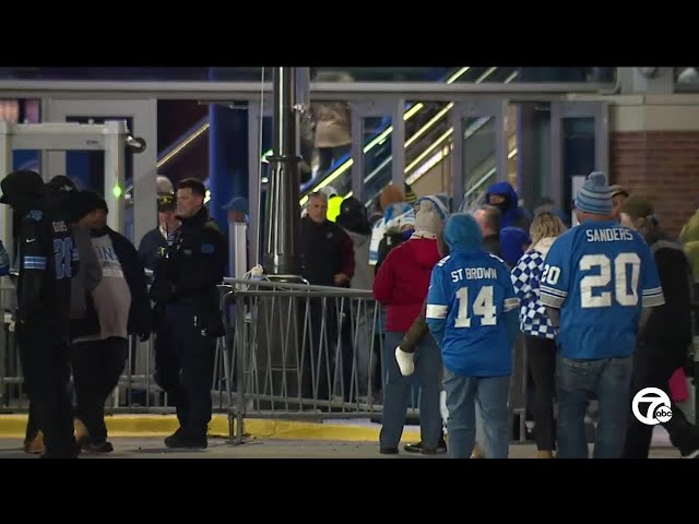 ⁣What law enforcement agencies are doing for security ahead of Lions vs. Vikings