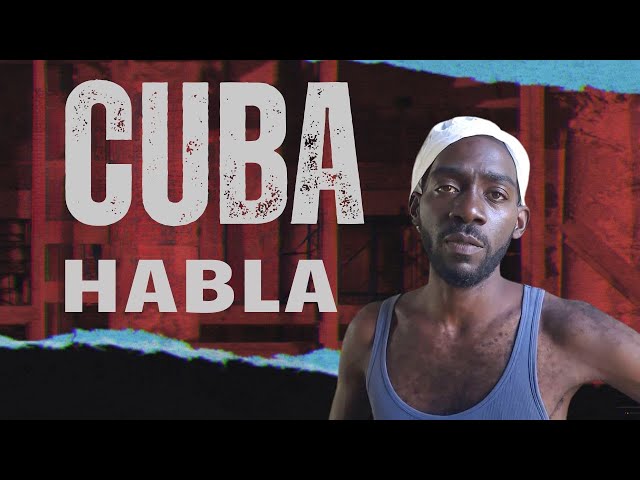 ⁣Cuba Habla: "Libertad de expresión, siendo realista, aquí no hay"