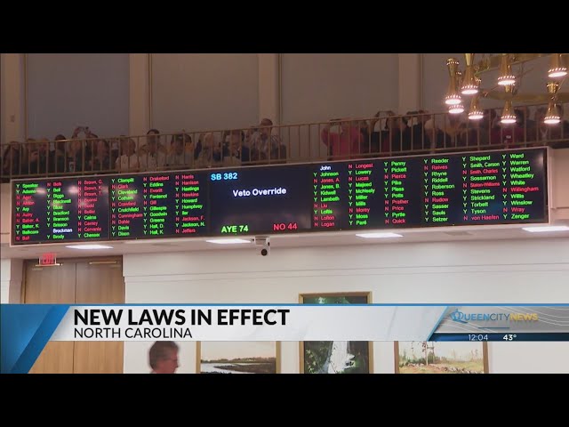 ⁣New NC laws in effect lower income tax, provide Helene relief