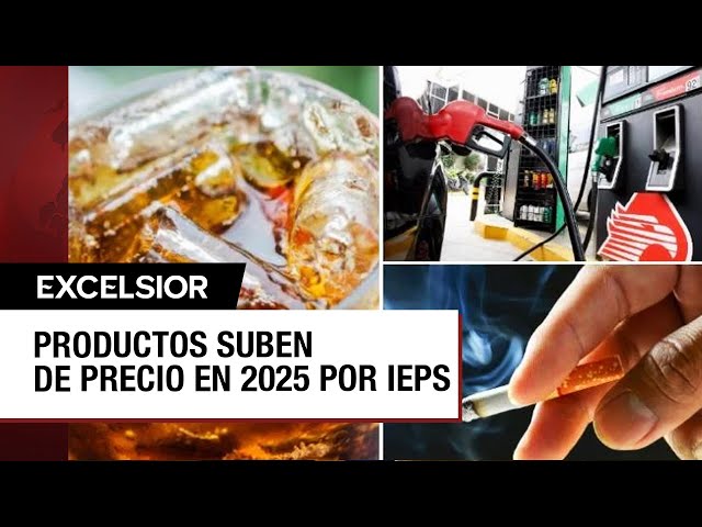 ⁣Gasolina, refrescos y cigarros suben de precio en México a partir del 2025