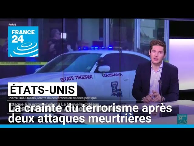 ⁣États-Unis : la crainte du terrorisme après les attaques à Las Vegas et à la Nouvelle-Orléans