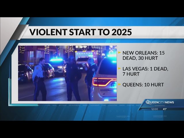 ⁣Violent start to 2025 across the U.S.