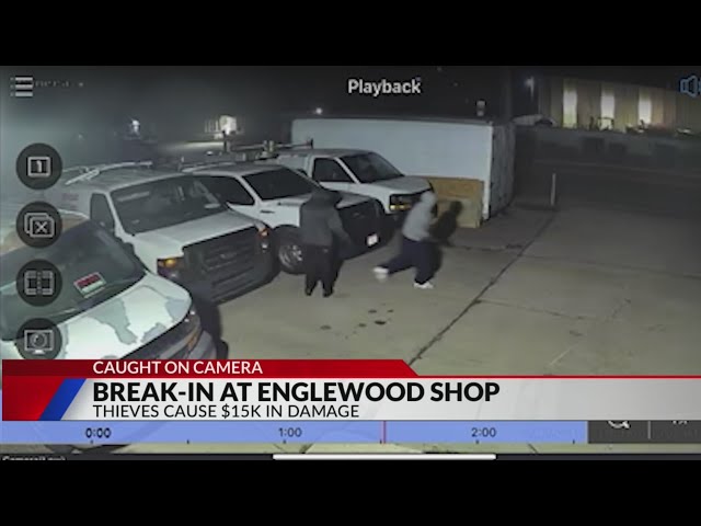 ⁣Thieves cause $15K in damage at Englewood business