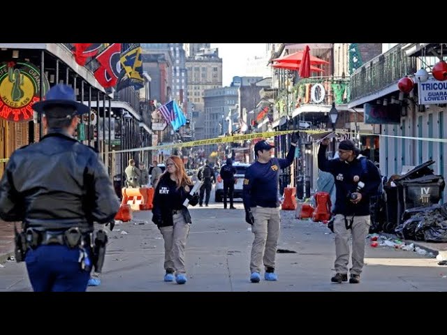 ⁣WATCH LIVE: New Orleans attack latest UPDATE