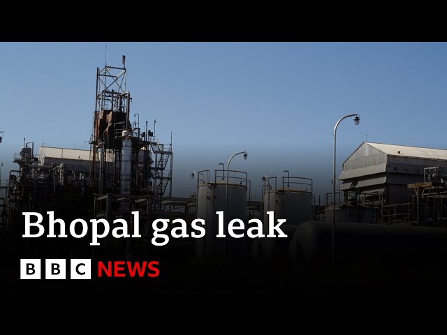 ⁣Toxic waste from gas leak in Bhopal, India, removed after 40 years | BBC News