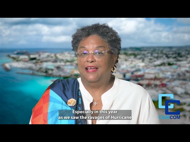 ⁣Mia Mottley Is New CARICOM Chair