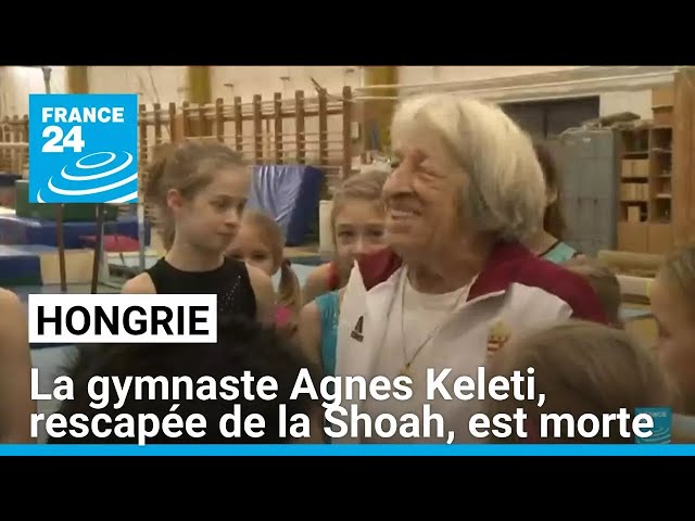 ⁣La gymnaste hongroise Agnes Keleti, qui avait échappé à la Shoah, est morte à 103 ans