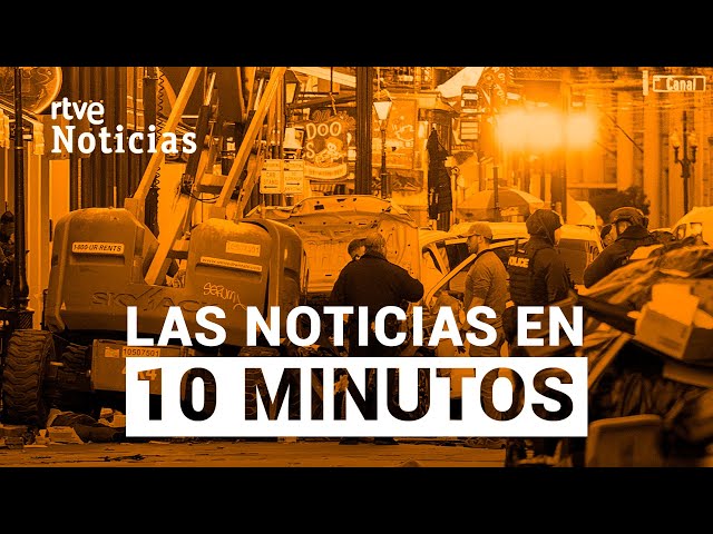 ⁣Las noticias del JUEVES 2 de ENERO en 10 minutos | RTVE Noticias