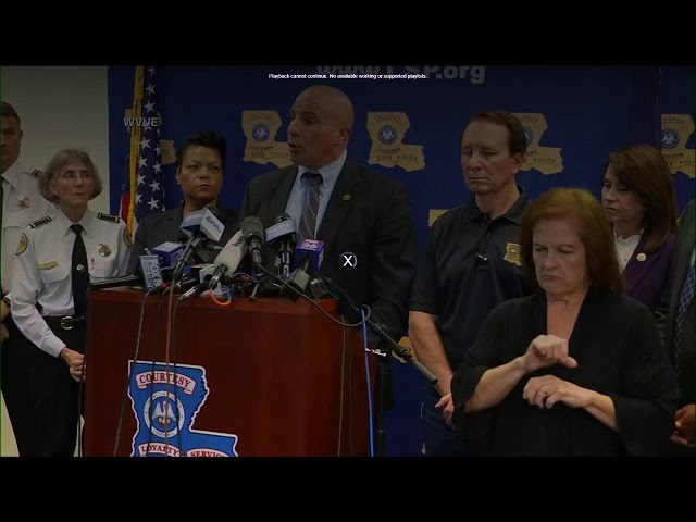 ⁣New Orleans Police hold press conference following terror attack on Bourbon Street