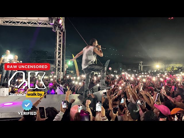 ⁣✓⃝  MASICKA Pulled SHOCKING 40,000 People To See Live Performance At Truck Show In Jamaica 2025 4k