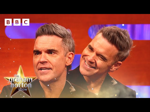 ⁣Inside Robbie Williams's transformation into a chimp! | The Graham Norton Show - BBC