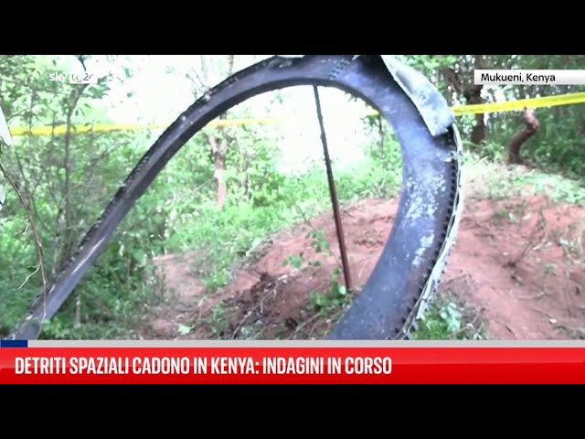 ⁣Trovati detriti di un razzo in viallaggio del Kenya