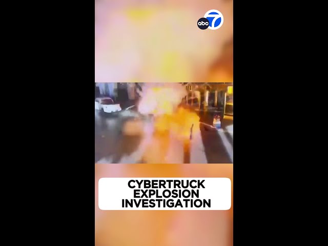 ⁣Suspect in Las Vegas Cybertruck explosion was Army member on leave