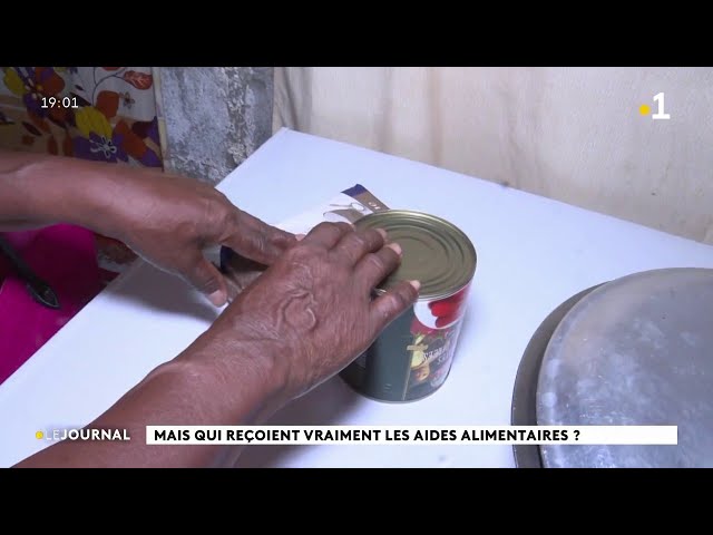 ⁣Mais qui reçoit vraiment les aides alimentaires