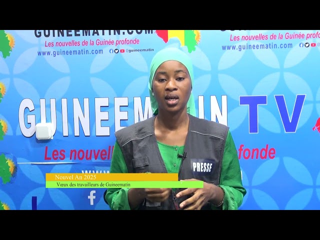 ⁣ Nouvel an 2025 : les souhaits de Houssaïnatou Sow, journaliste stagiaire à Guineematin.com