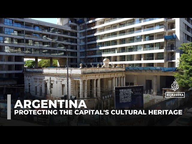 ⁣Argentina's Buenos Aires struggles to balance preserving historic sites with rapid urban develo